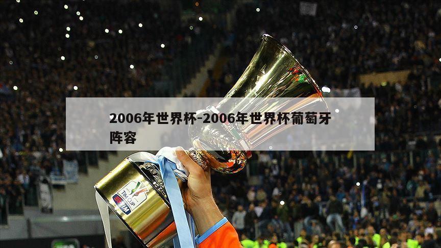 2006年世界杯-2006年世界杯葡萄牙阵容